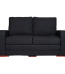 Bella Sleeper Couch - Charcoal