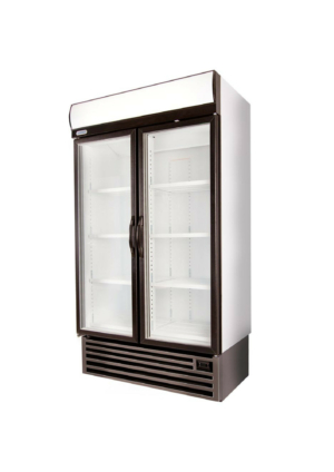 Double Door Display Fridge (*STAYCOLD*) - Hinged Doors (HD1140)
