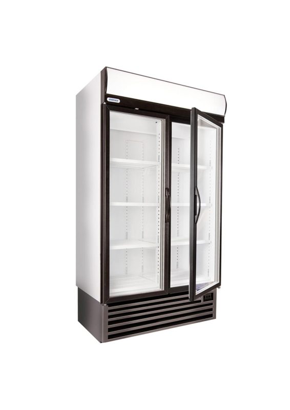 Double Door Display Fridge (*STAYCOLD*) - Hinged Doors (HD1140)
