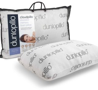 Dunlopillo CloudPillo Shredded Memory Foam Pillow