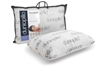 Dunlopillo CloudPillo Shredded Memory Foam Pillow