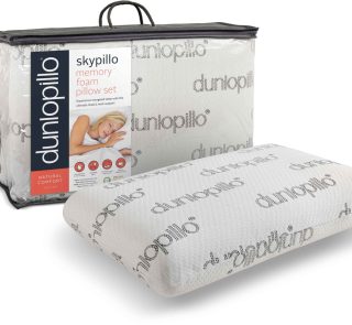 Dunlopillo Skypillo Memory Foam Pillows (2Pack)
