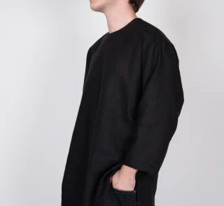 Luxury Linen Long Shirt