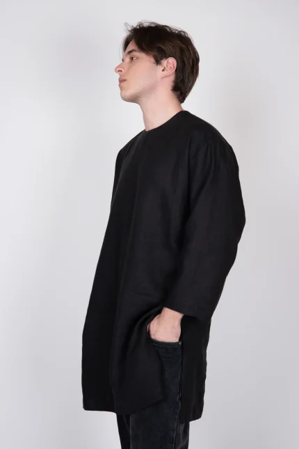 Luxury Linen Long Shirt