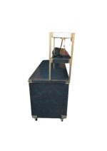 Neutral Service Counter With Riser Shelf 2300mm X 700mm X 1630mm