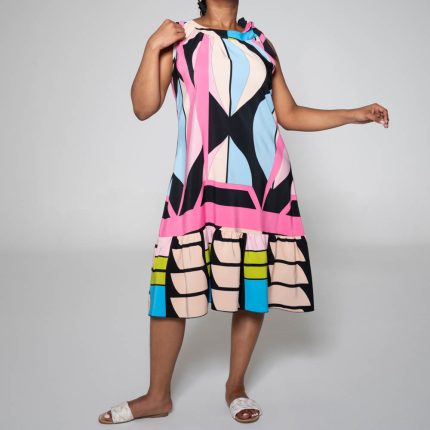 Printed Tiered Tunic