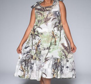 Printed Tiered Tunic