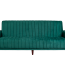 Retro Sleeper Couch - Emerald Green