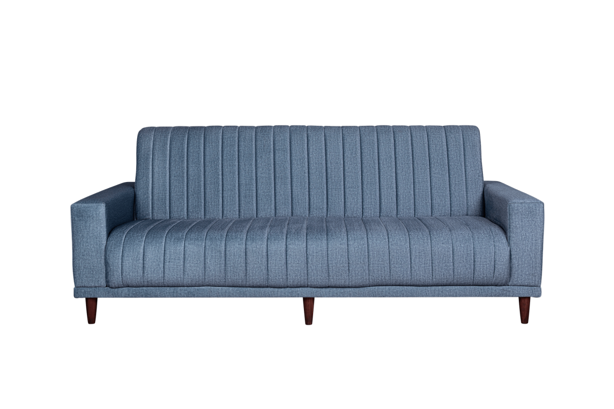 Retro Sleeper Couch - Light Blue