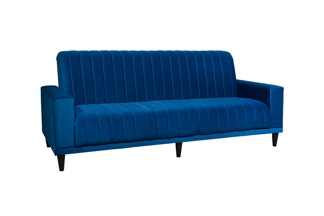 Retro Sleeper Couch - Royal Blue Retro Sleeper Couch - Royal Blue