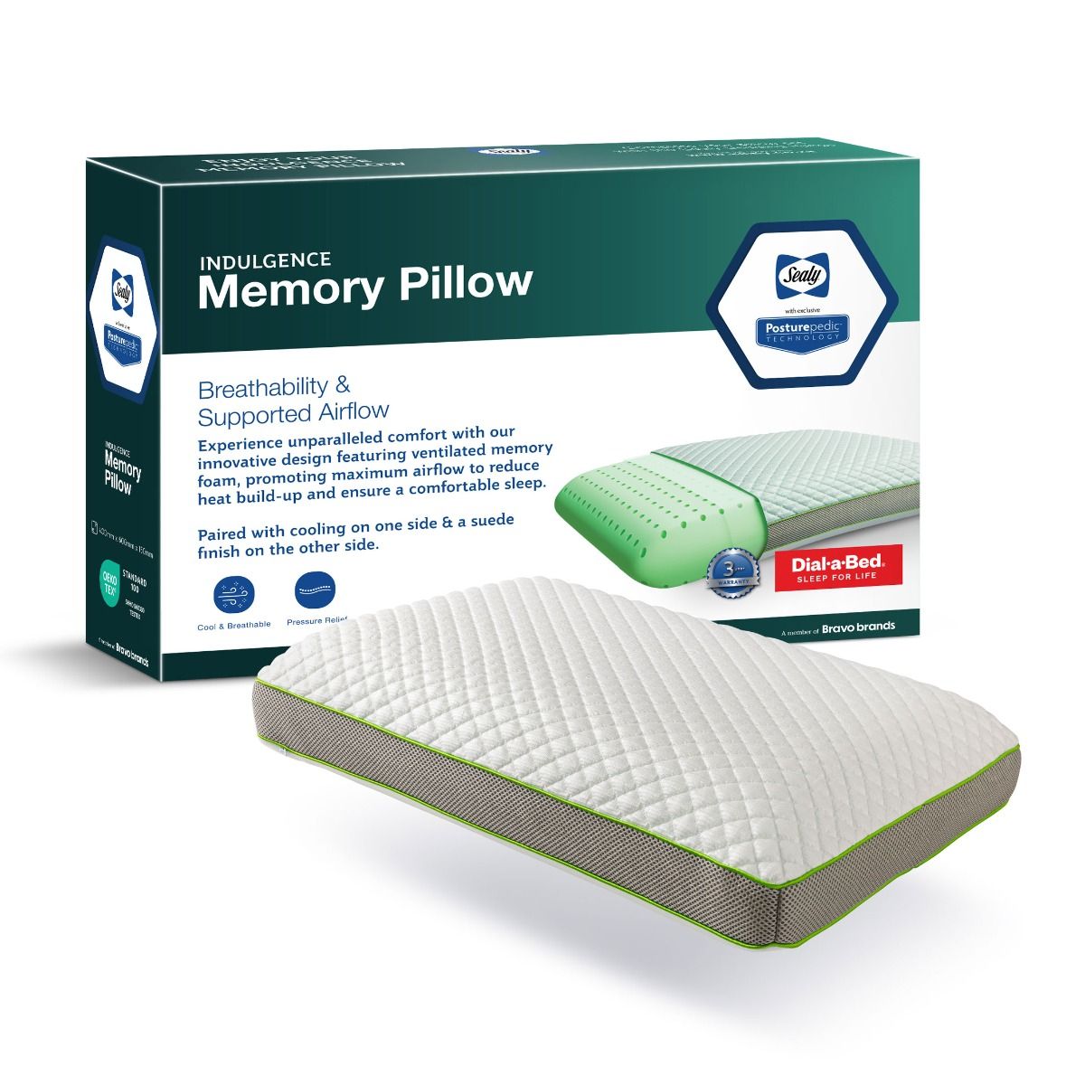 Sealy Indulgence Memory Pillow MK11 Sealy Indulgence Memory Pillow MK11